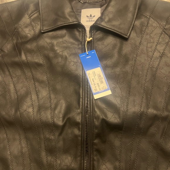 Adidas Santiago Pleather Jacket - Picture 6 of 13